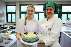 2. Platz: Nadine Aigner und Tabea Markovitz