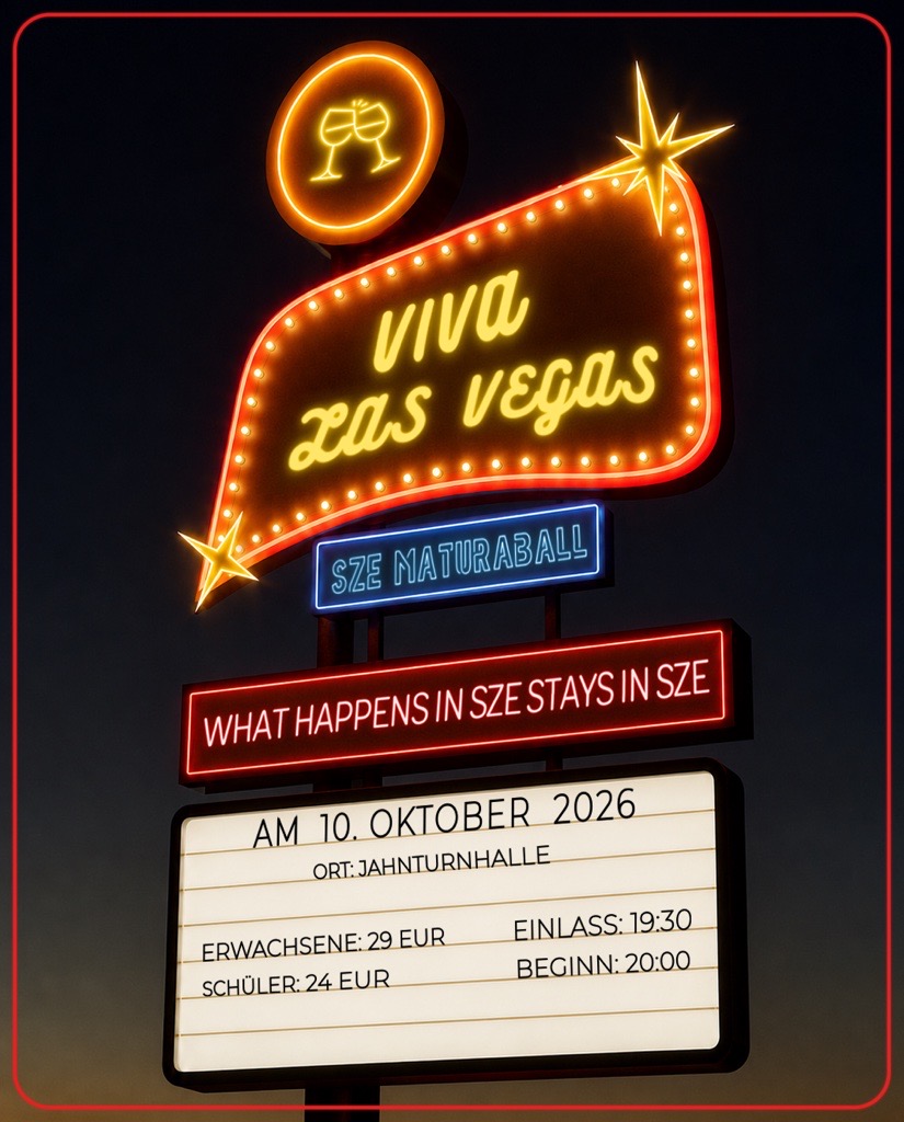 Plakat des Maturaballs 2026